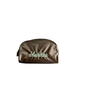 Mint Black and Green Cosmetic Bag Compact and Sturdy